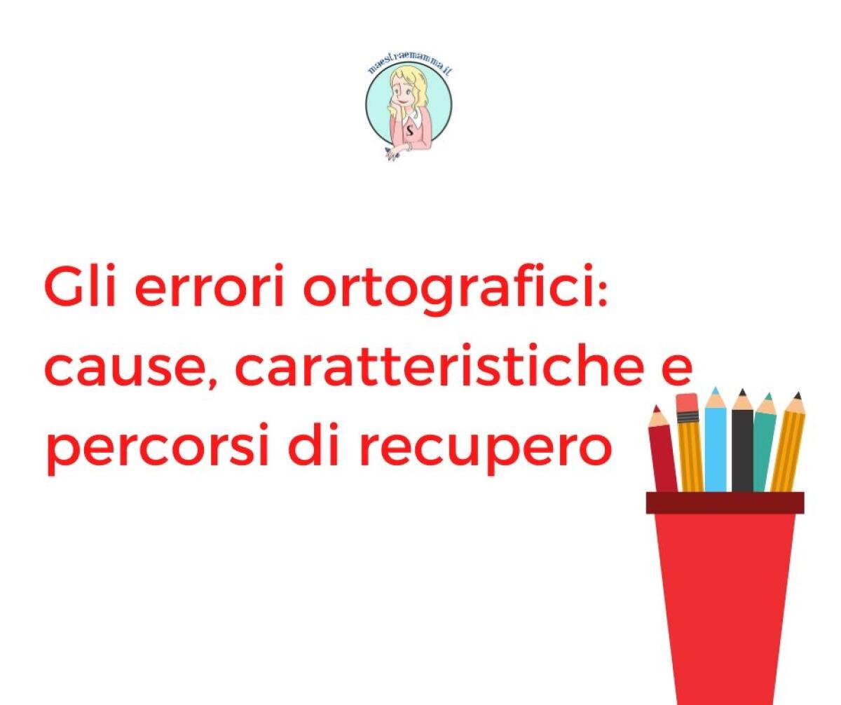Errori ortografici bambini - 