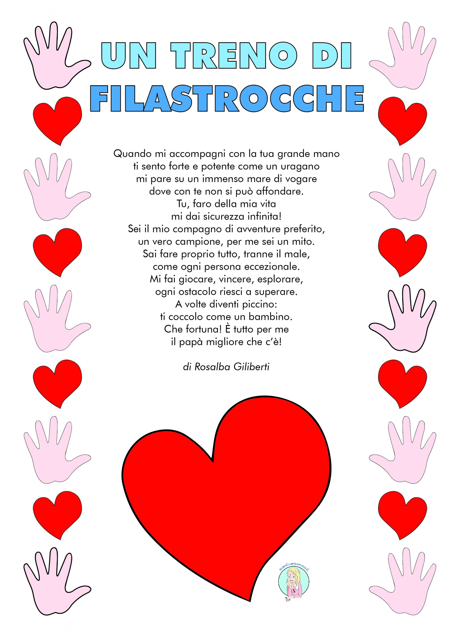 filastrocca festa del papà poesia