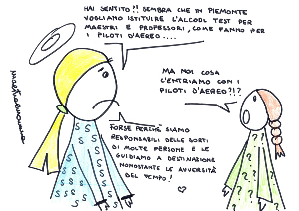Maestraemamma - Sante Maestre - vignette divertenti scuola
