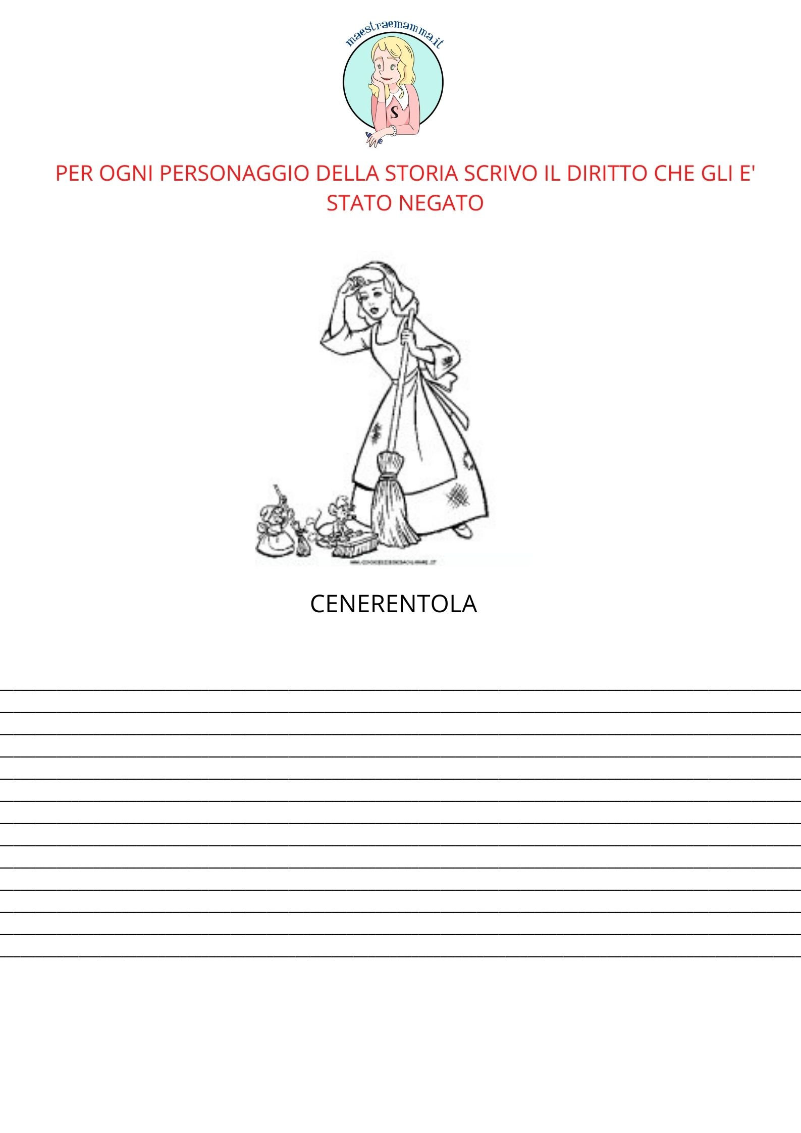 I DIRITTI DEI BAMBINI DELLE FIABE