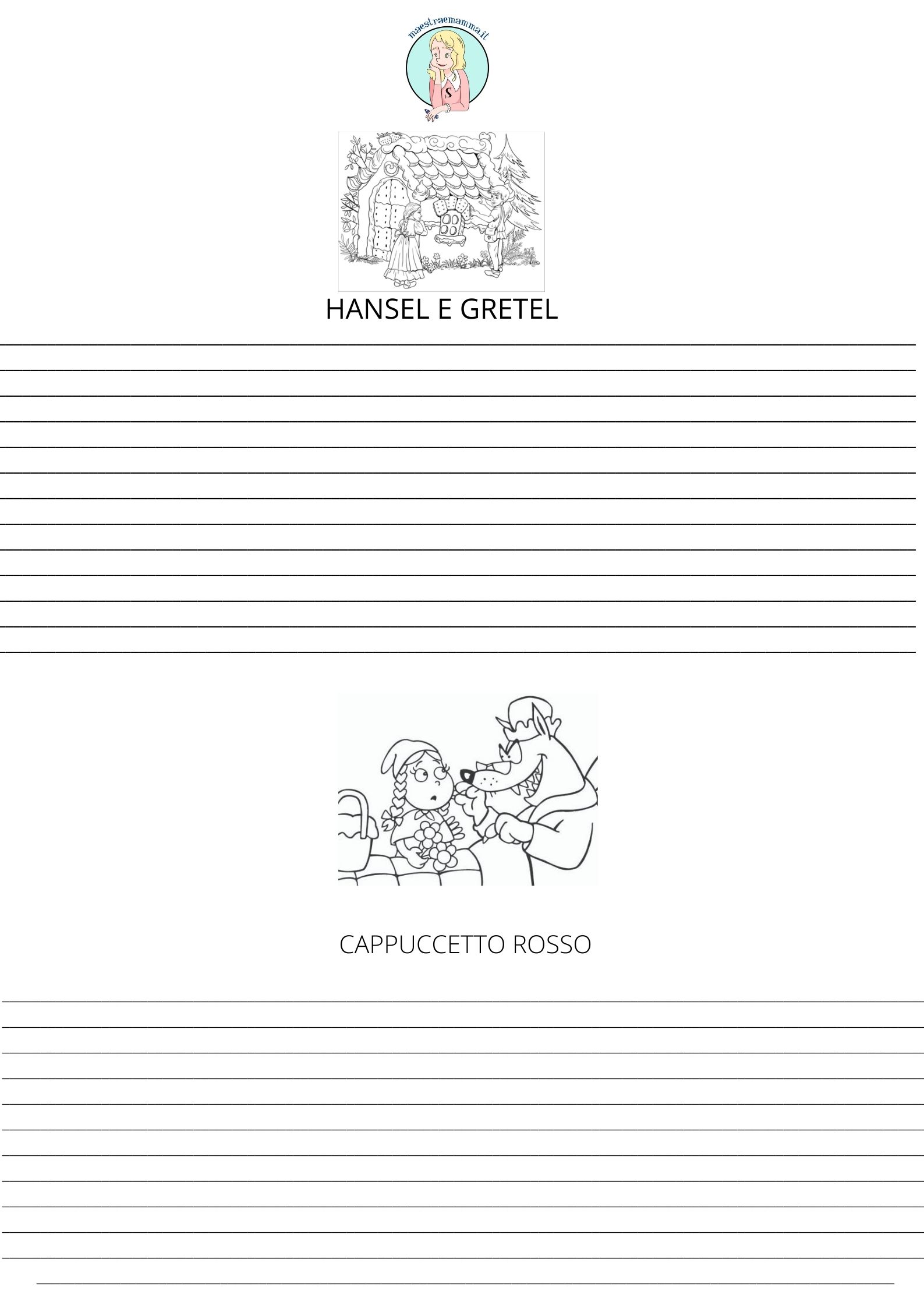 SCHEDA DIDATTICA I DIRITTI DEI BAMBINI DELLE FIABE