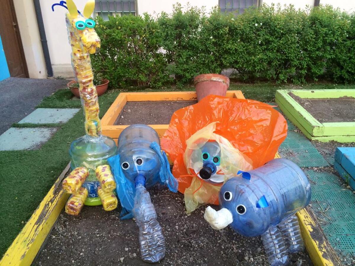 Riciclo creativo con i bambini - 