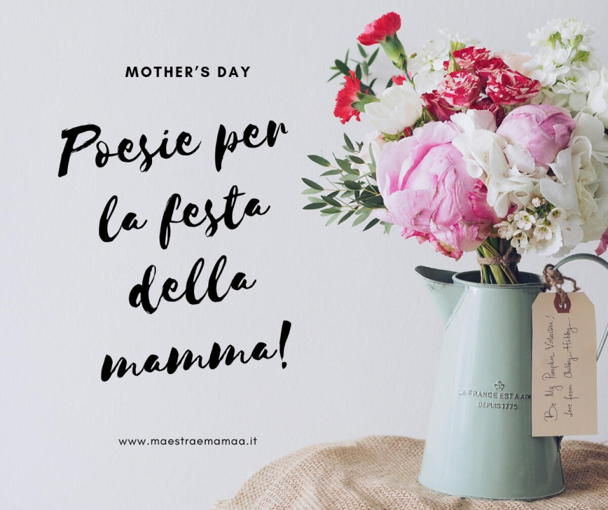Festa della mamma poesie - 