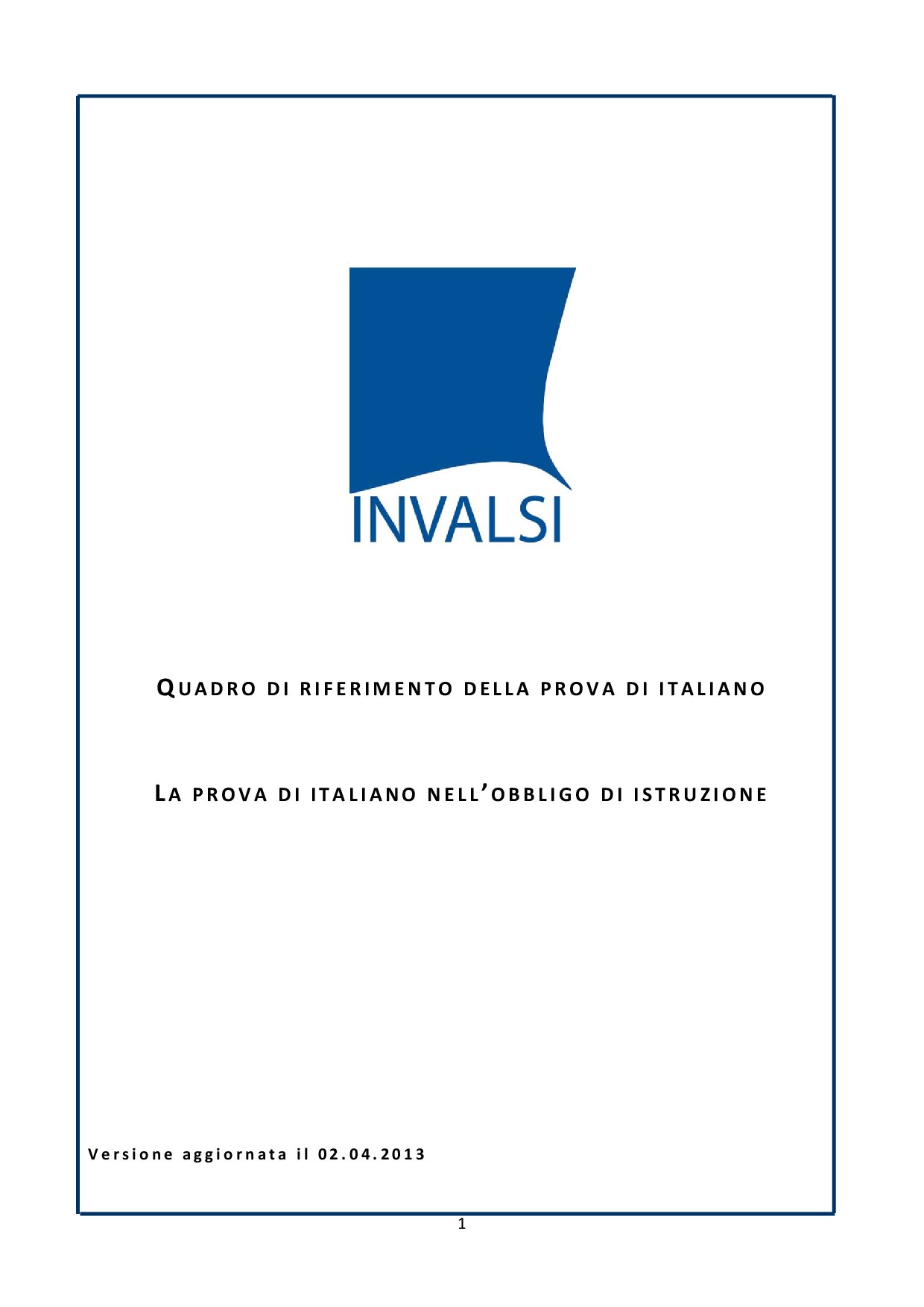 Quadro di riferimento