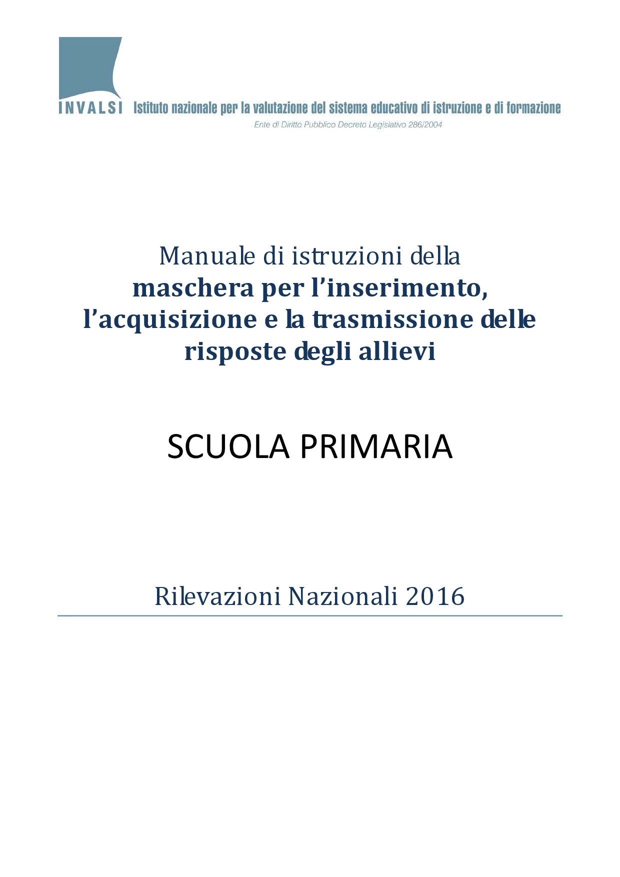 Manuale della maschera automatica