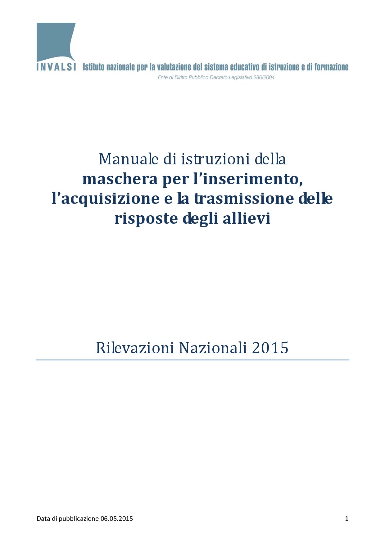 Manuale della maschera automatica