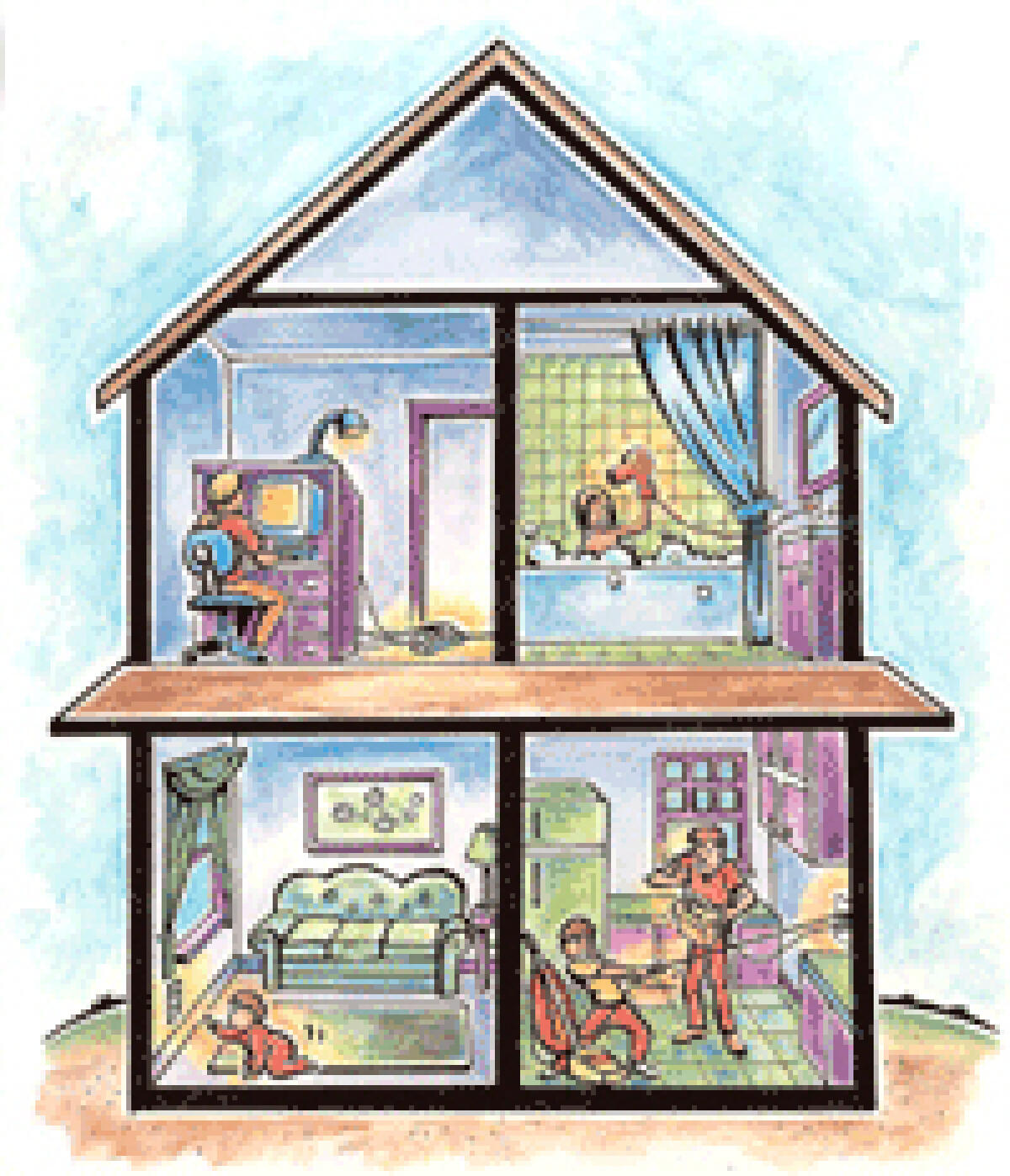 Lesson plan sulle parti della casa - 