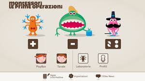 App: Montessori. Le mie prime operazioni