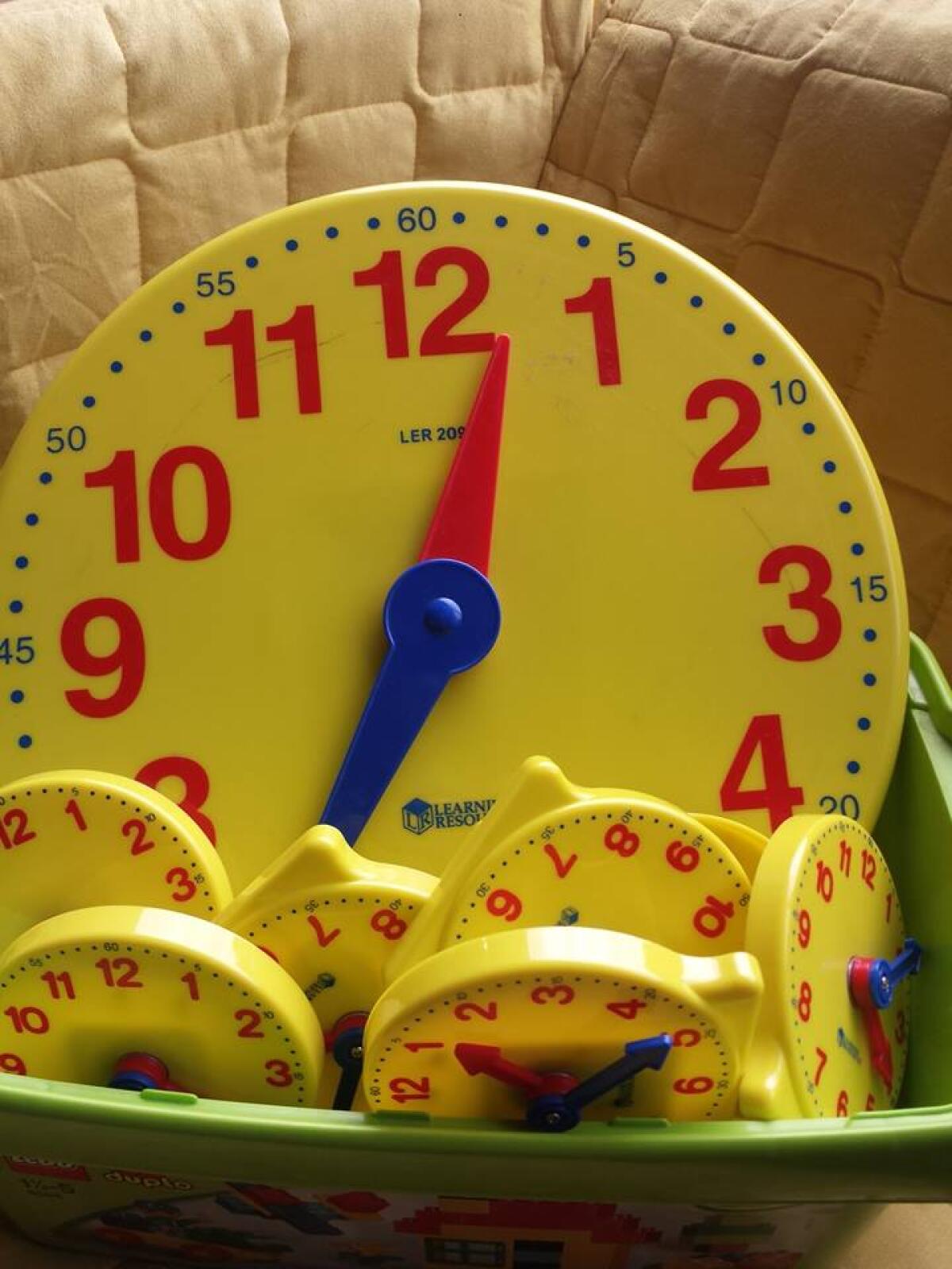 Come insegnare a leggere l'orologio - classe seconda - - 