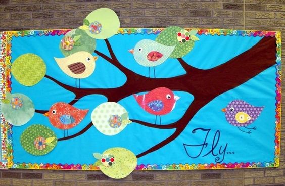 panels to decorate the spring class