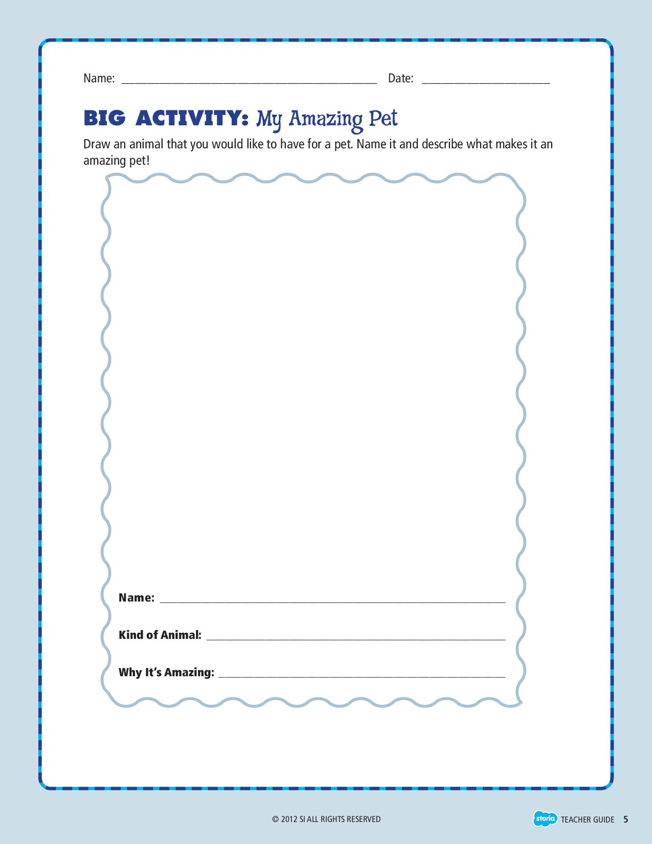 Ciao! Fly Guy Storia Big Activity (PDF)