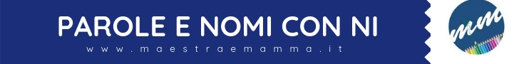 dettato ortografico nomi con ni
