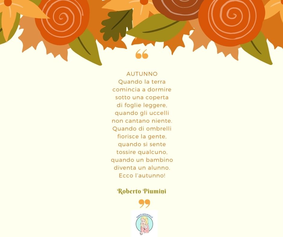 autunno poesia roberto piumini