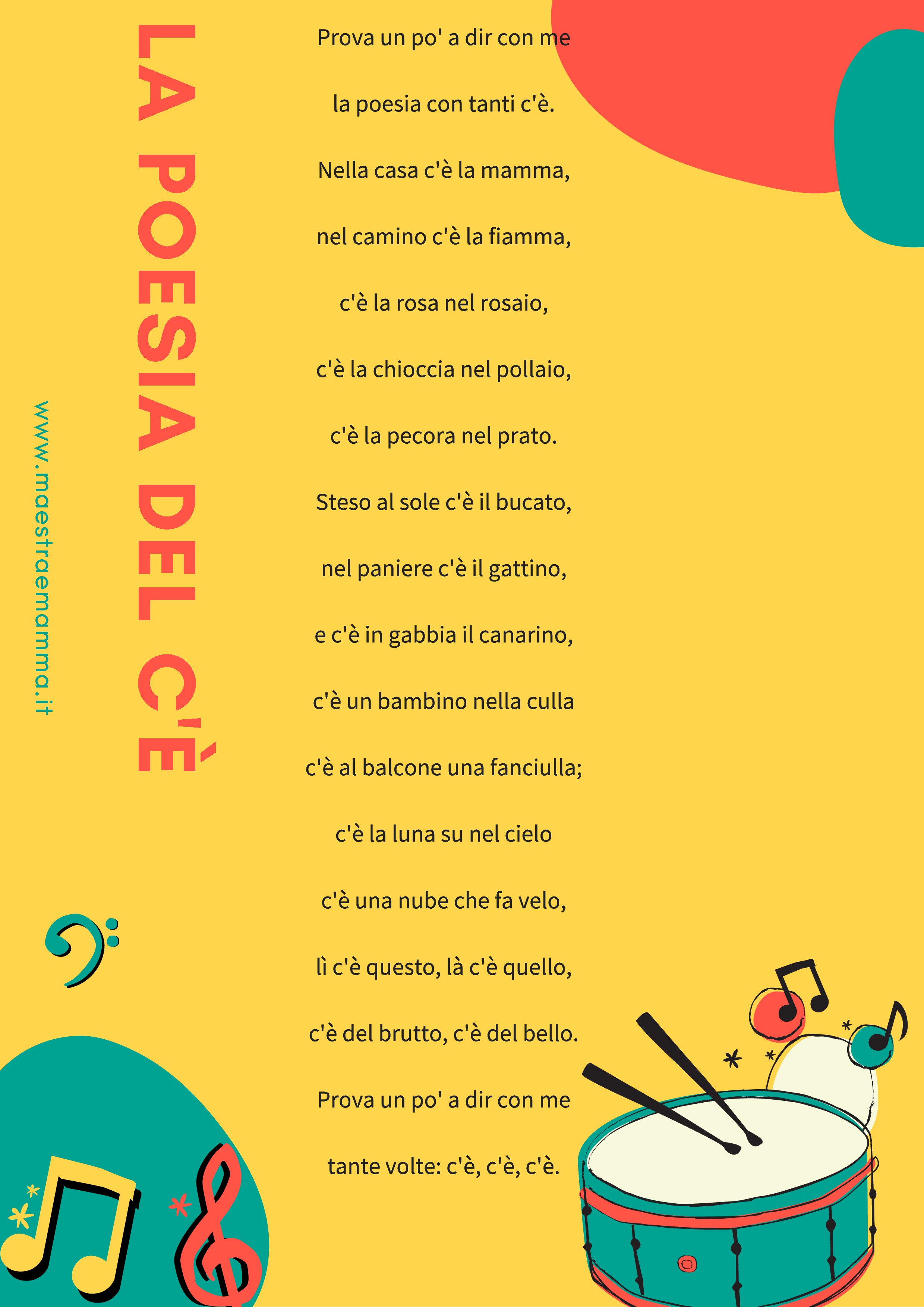 La filastrocca del c'è
