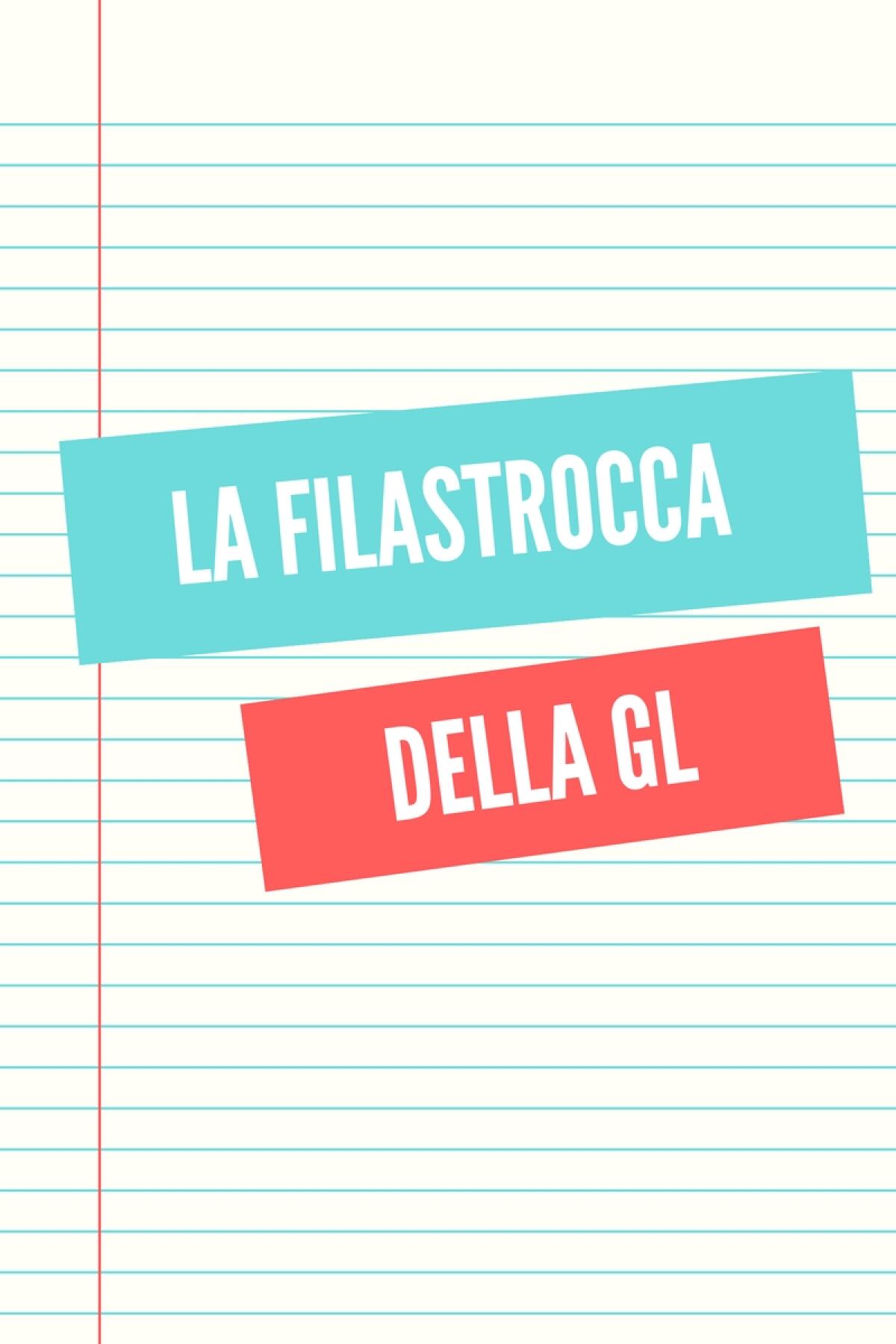 Filastrocca della GL - 