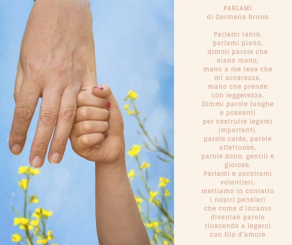 Parlami (poesia di Germana Bruno)