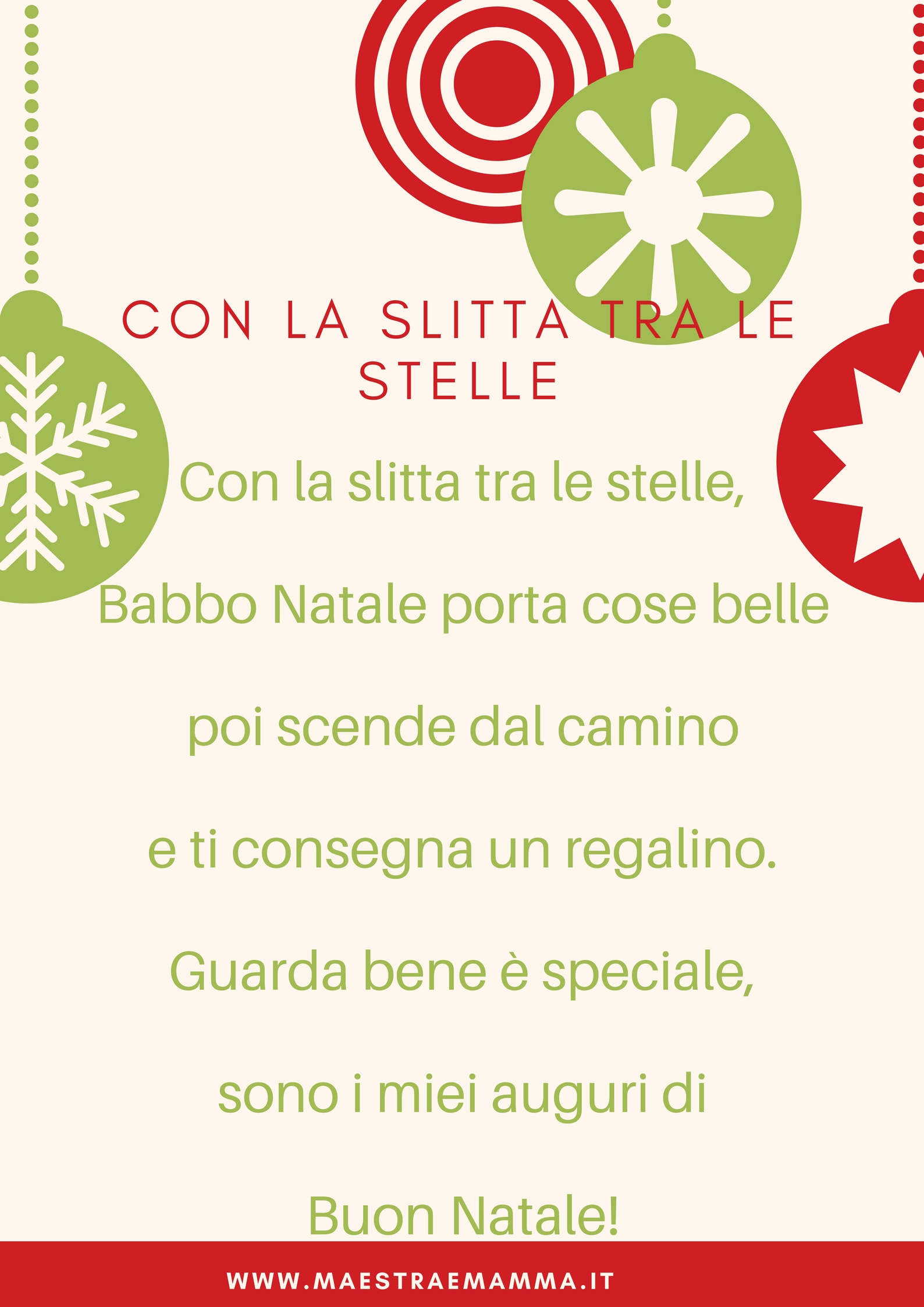 biglietto di Natale