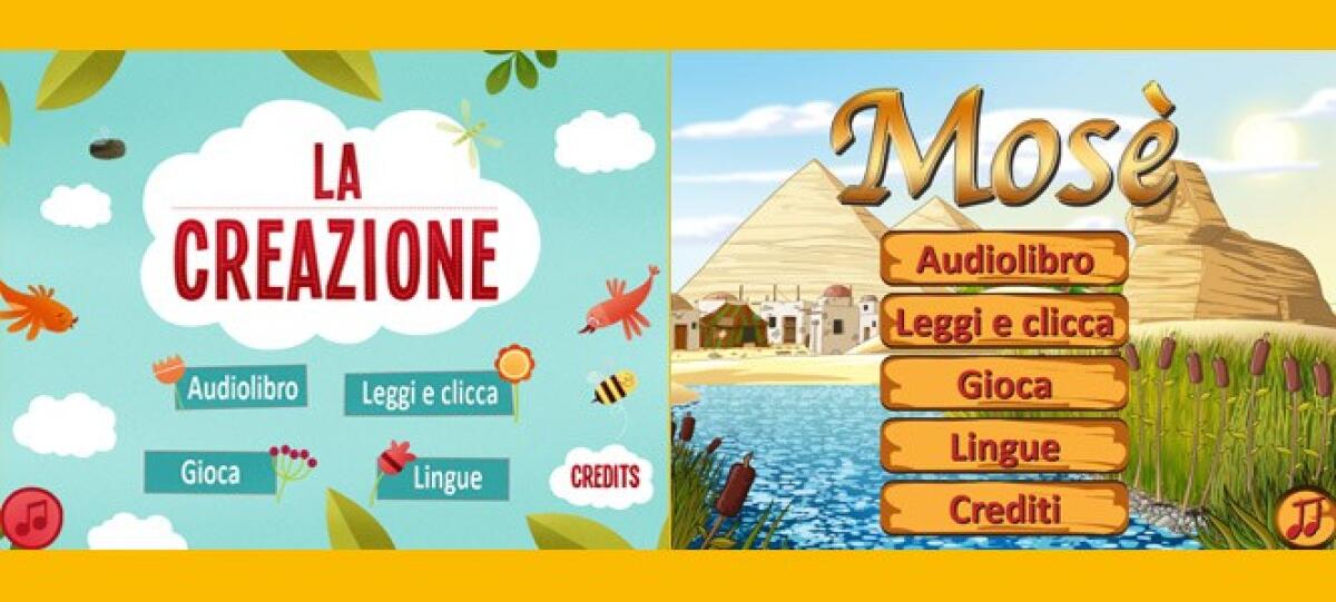 Un’app per accrescere la Fede nei bambini - La Bibbia dei bambini e famiglia - 