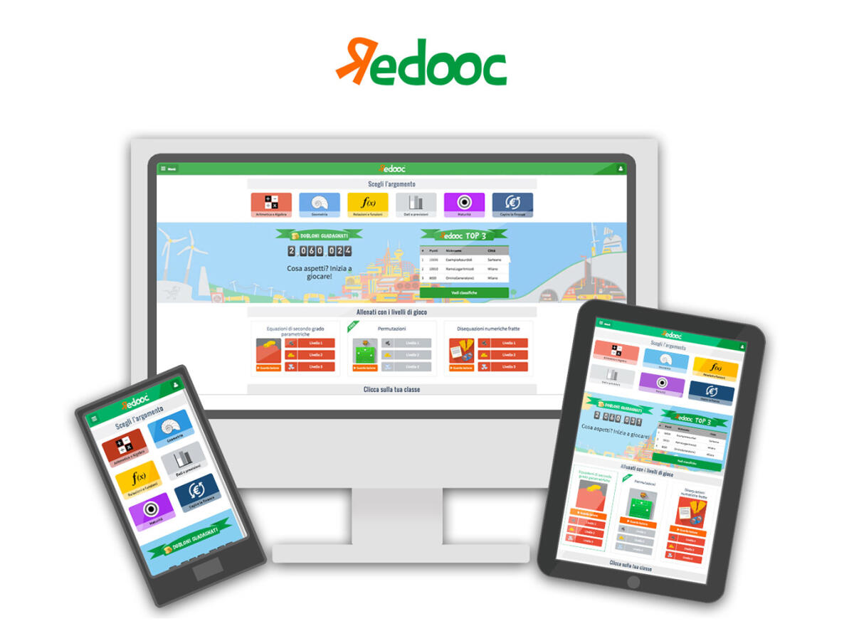 Redooc: quando la matematica diventa divertente con un’app - 