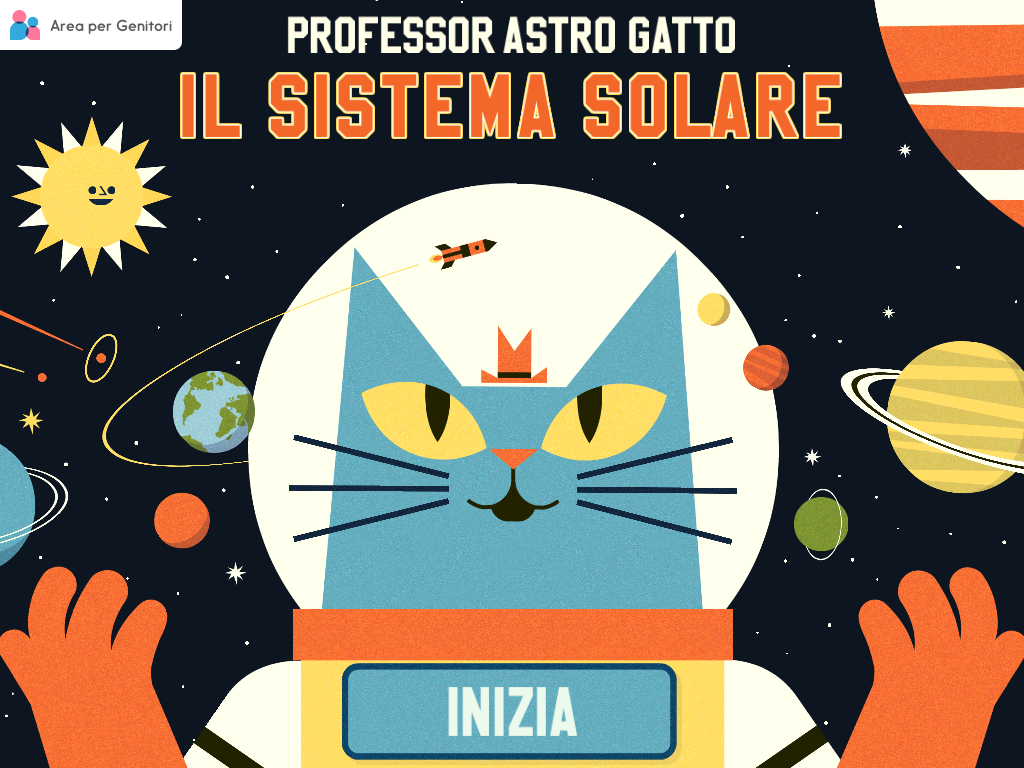 Il Sistema Solare secondo il Professor Astro Gatto - app educativa
