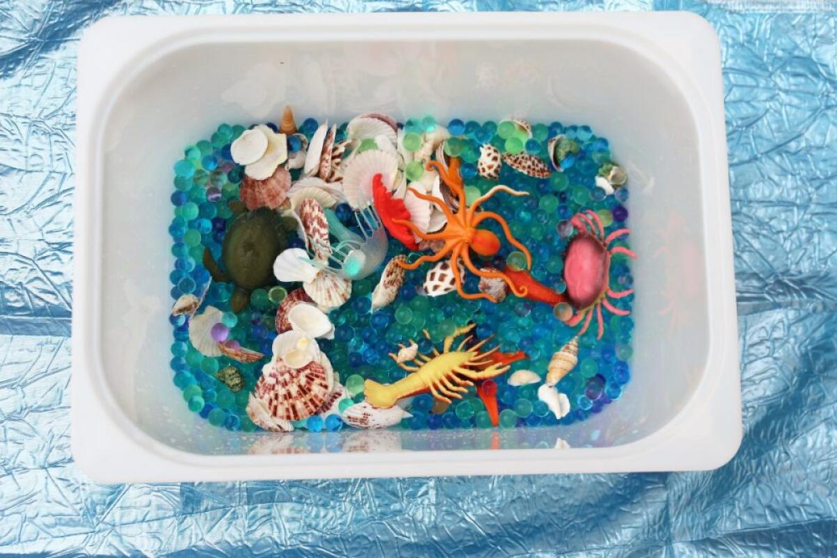 Le vaschette sensoriali per i bambini - 