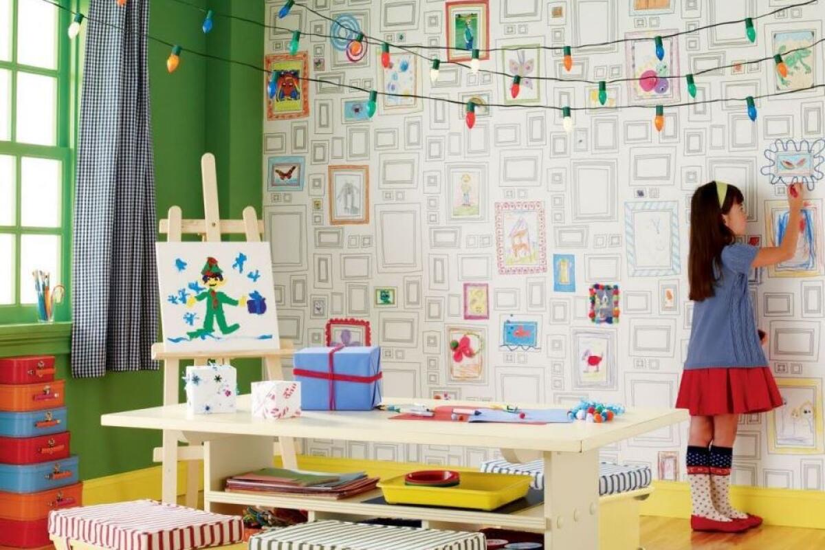 Carta da parati nella cameretta dei bimbi: la mia nuova passione! - 