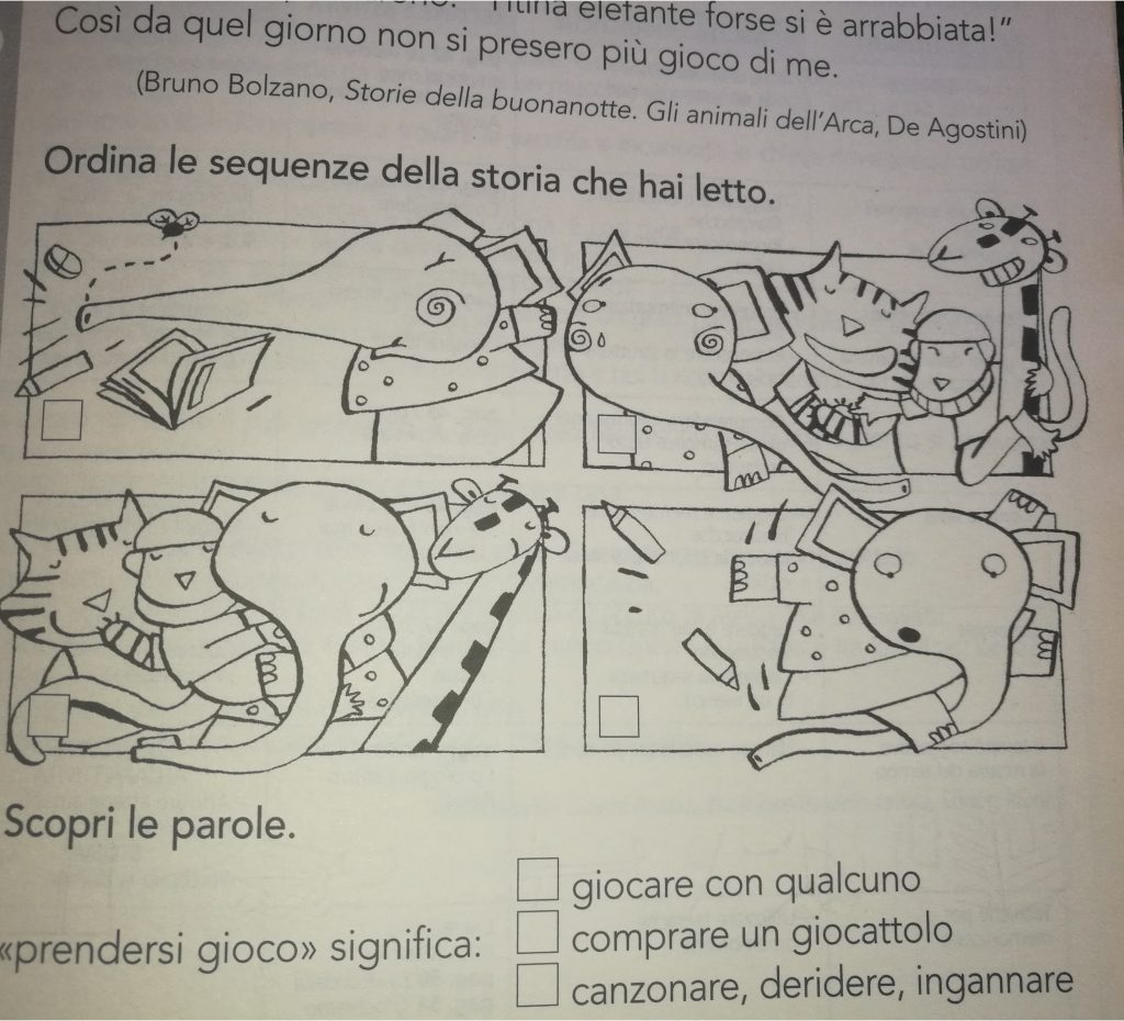 Dettati ortografici per l'inizio dell'anno scolastico