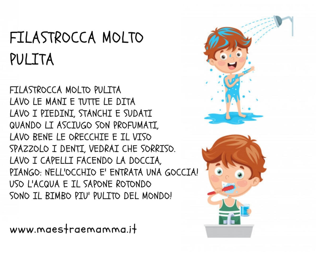 La filastrocca molto pulita - 