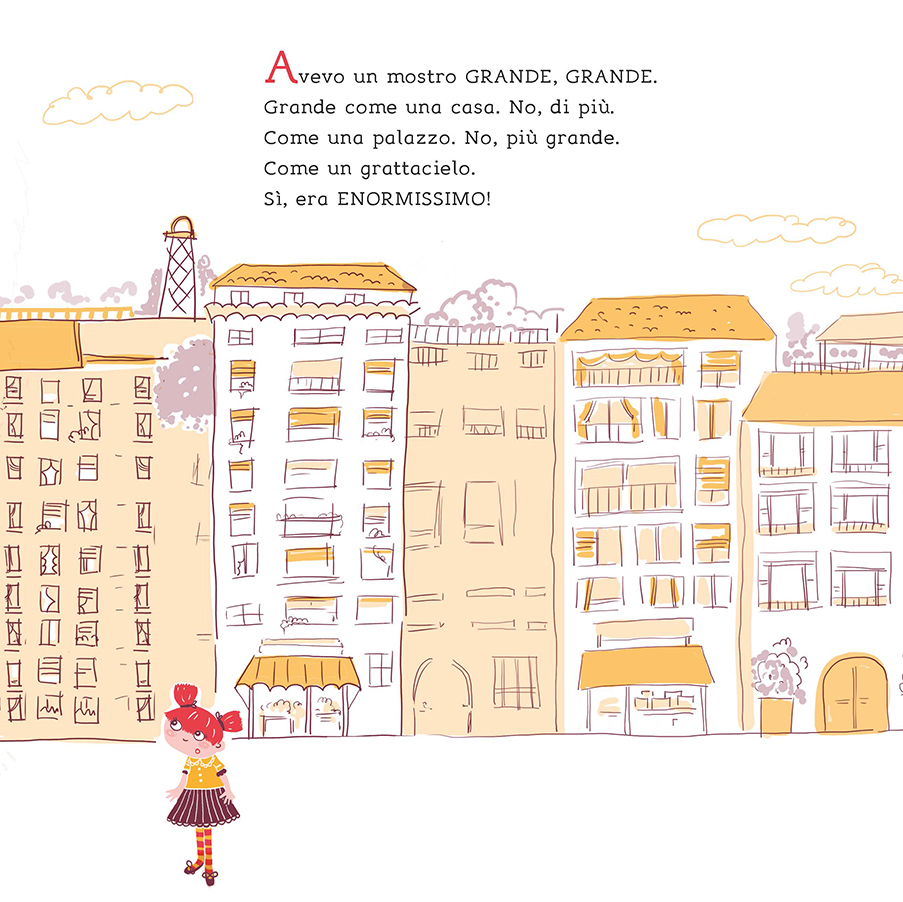 Avevo un mostro (albo illustrato per affrontare la paura)