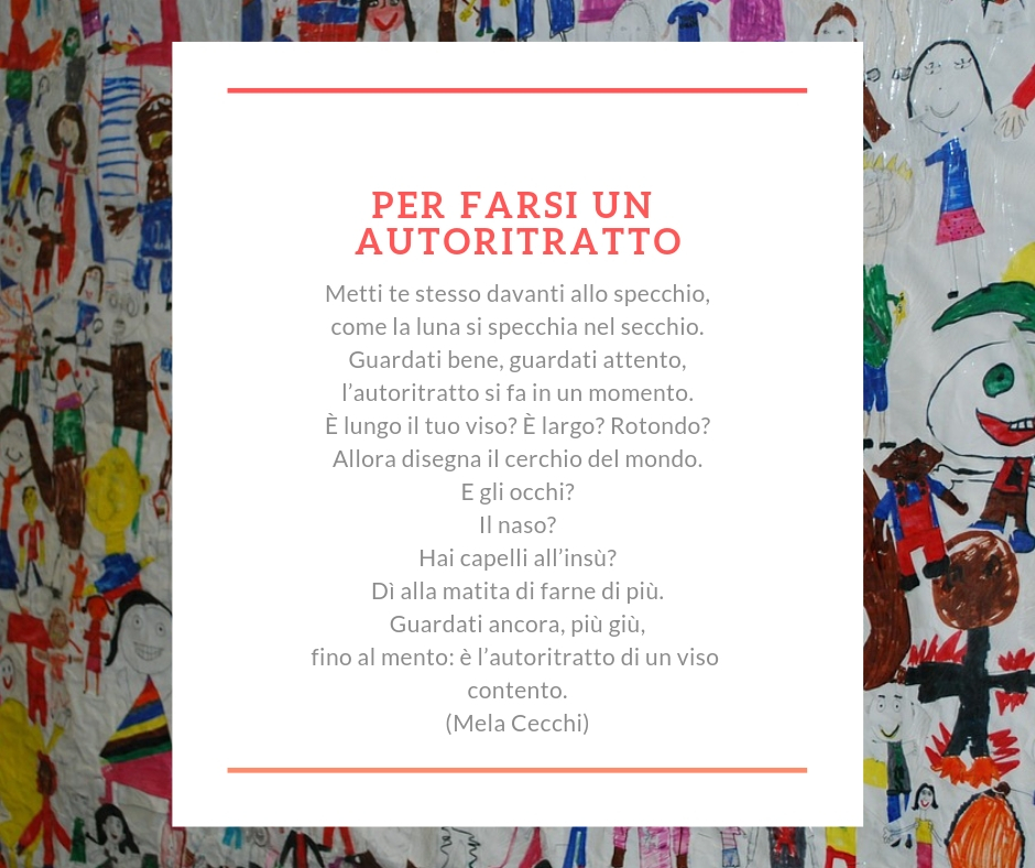 Per farsi un autoritratto (filastrocca per schema corporeo)