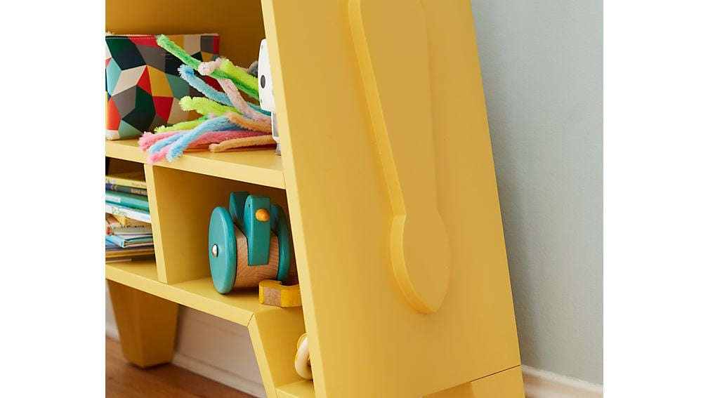 libreria bambini particolari a forma di giraffa dettagli