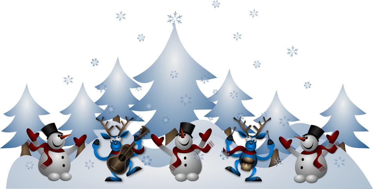 Snowmen - poesia inverno bambini in inglese - 