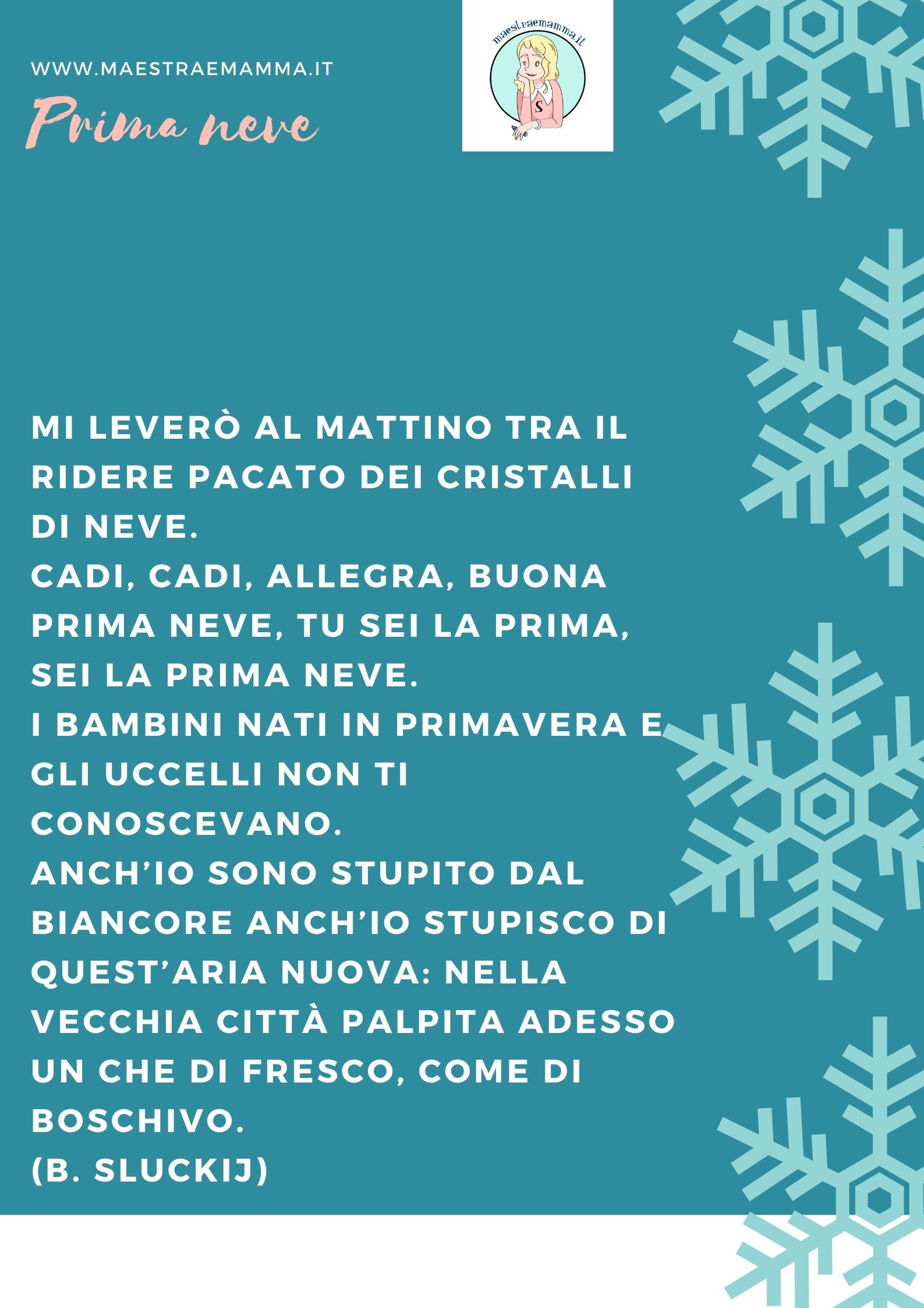 Prima neve - poesia d-Inverno