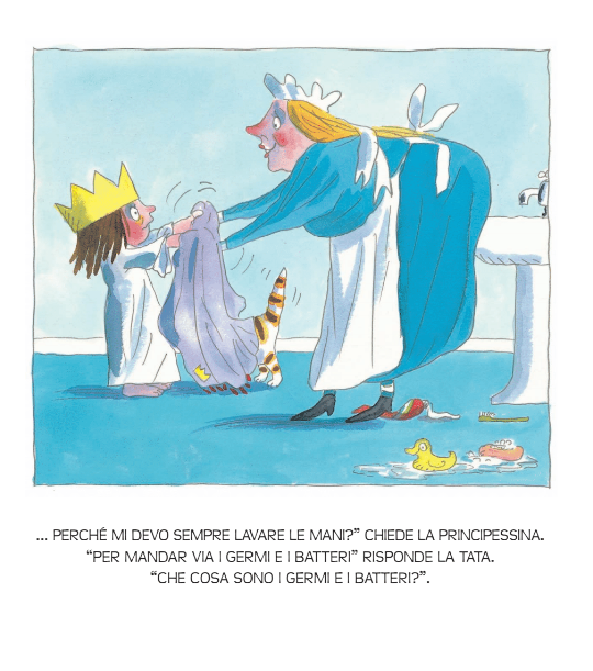 non-voglio-lavarmi-le-mani-principessa-tony-ross-albo-illustrato