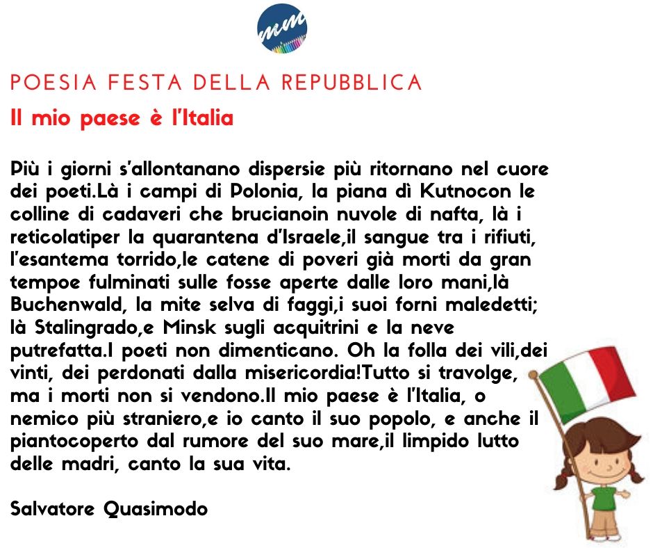 POESIE FESTA DELLA REPUBBLICA
