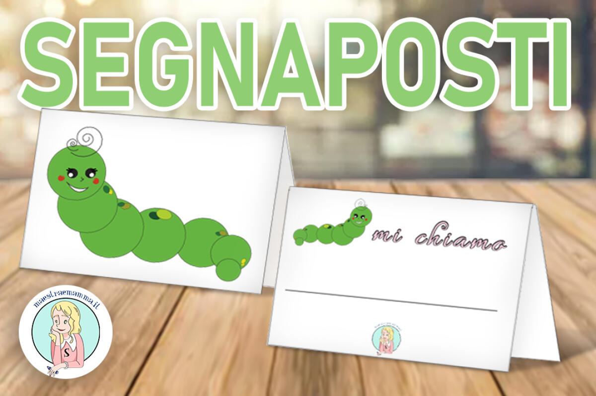 Segnaposto per l'accoglienza - scuola - 