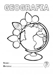 Copertine da stampare per quaderni - scuola primaria - geografia