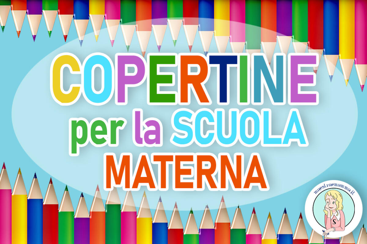 Copertine faldoni per scuola dell'infanzia - 