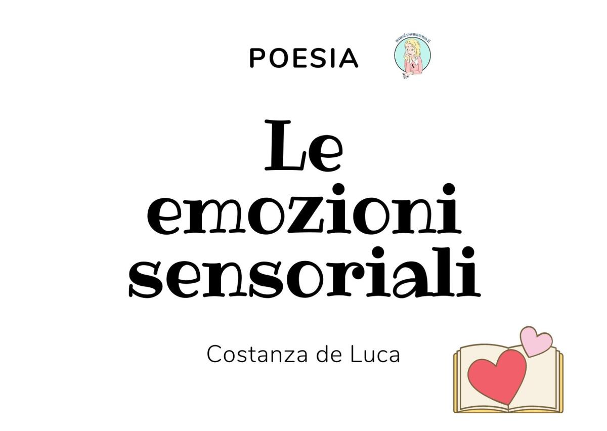 Le emozioni sensoriali - poesia - 