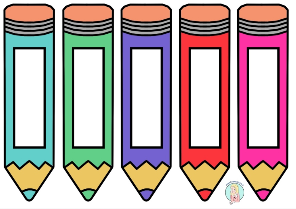 accoglienza segnalibro a forma di matita a colori scuola maestraemamma