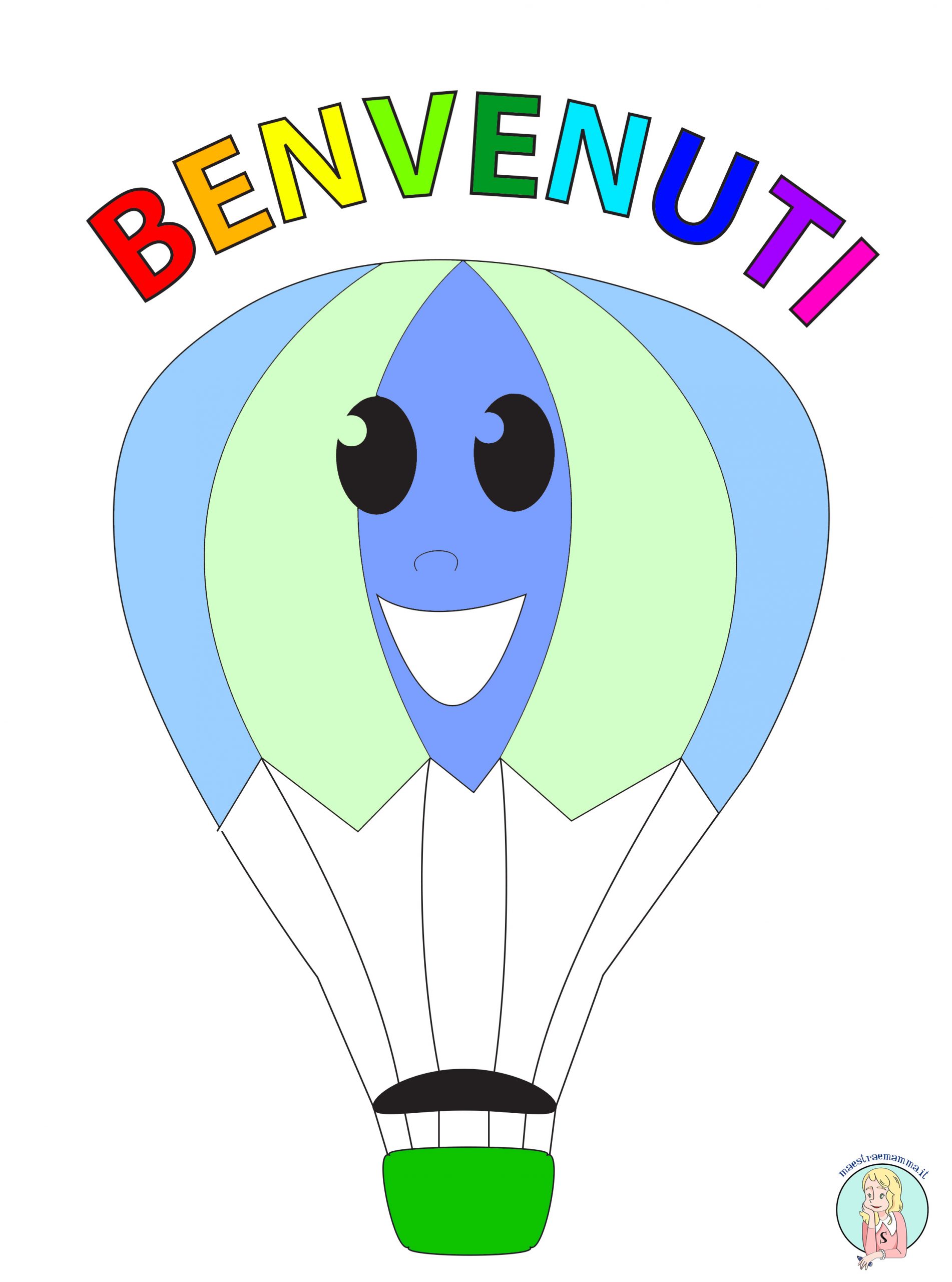 Cartellone porta Benvenut_bni