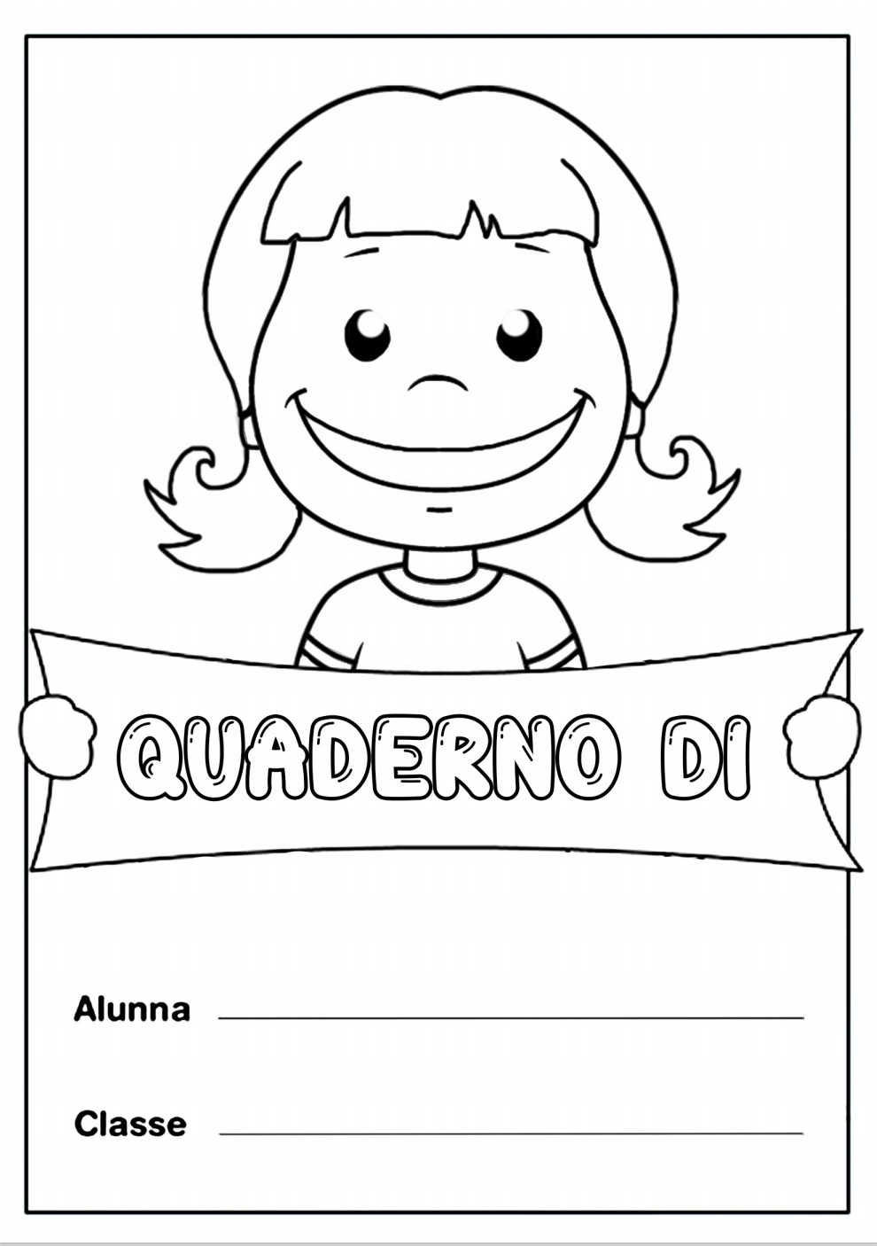 Copertine faldoni per scuola dell'infanzia