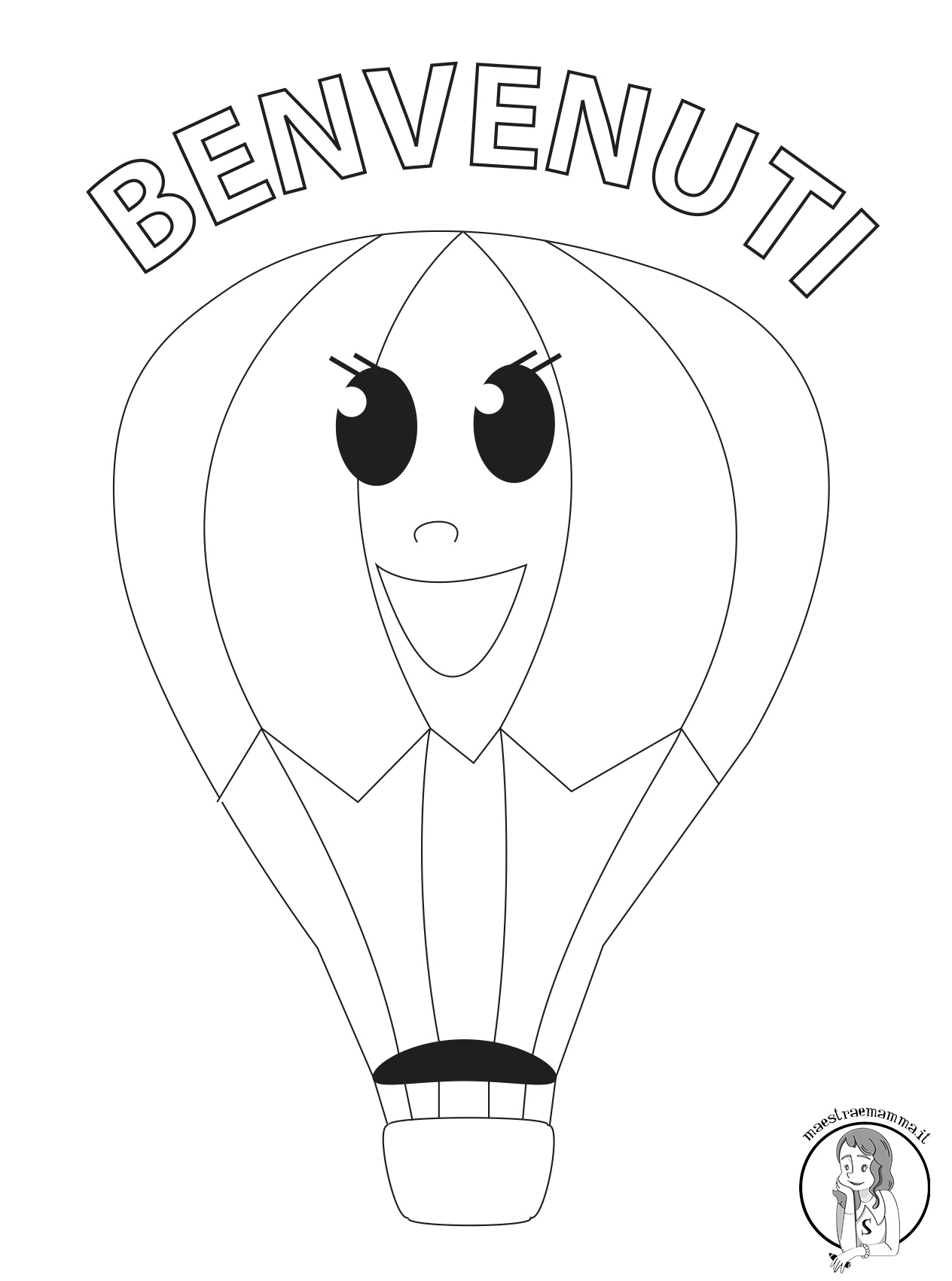 accoglienza settembre Cartellone porta Benvenut_bni