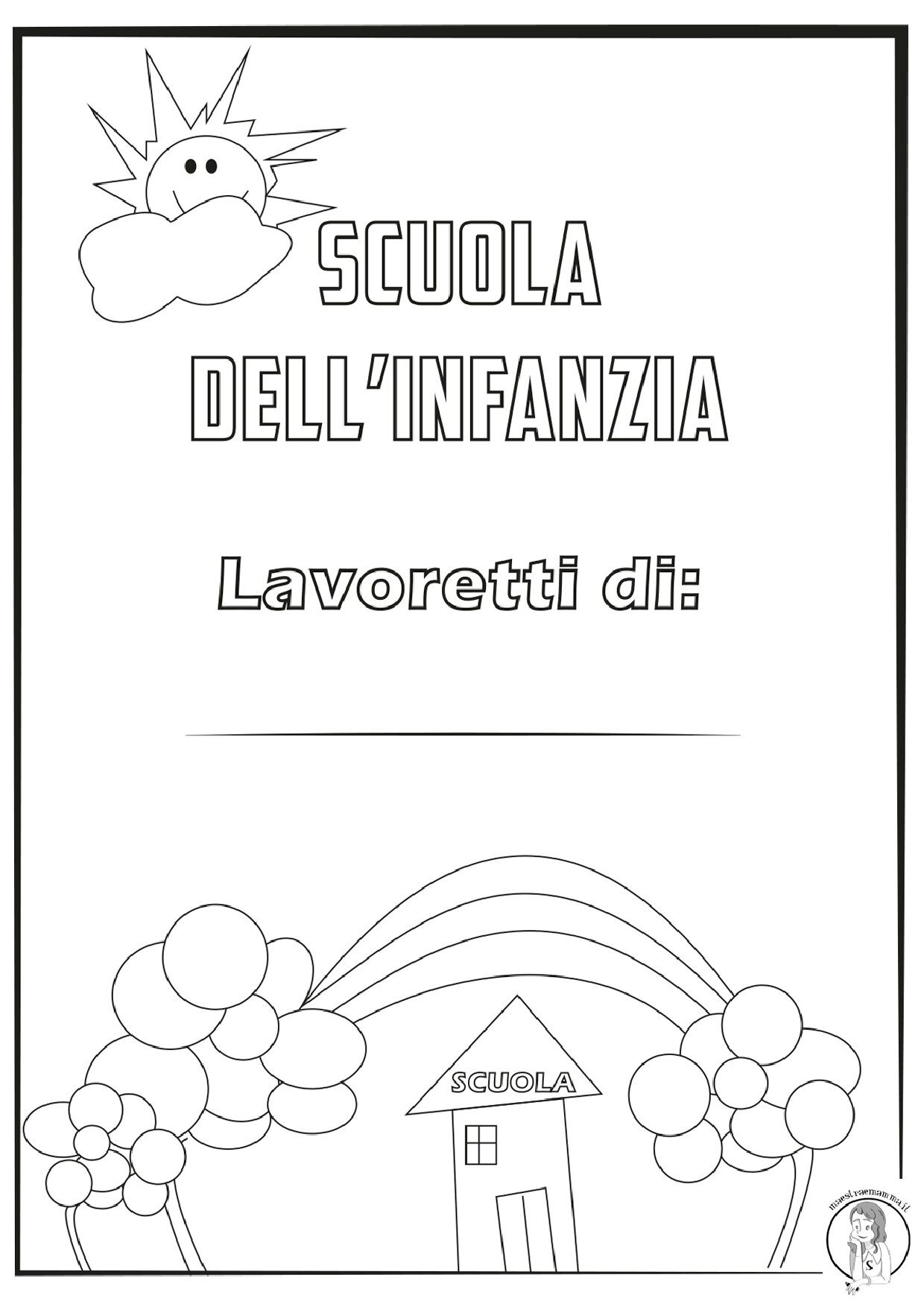 copertina materna generica bn