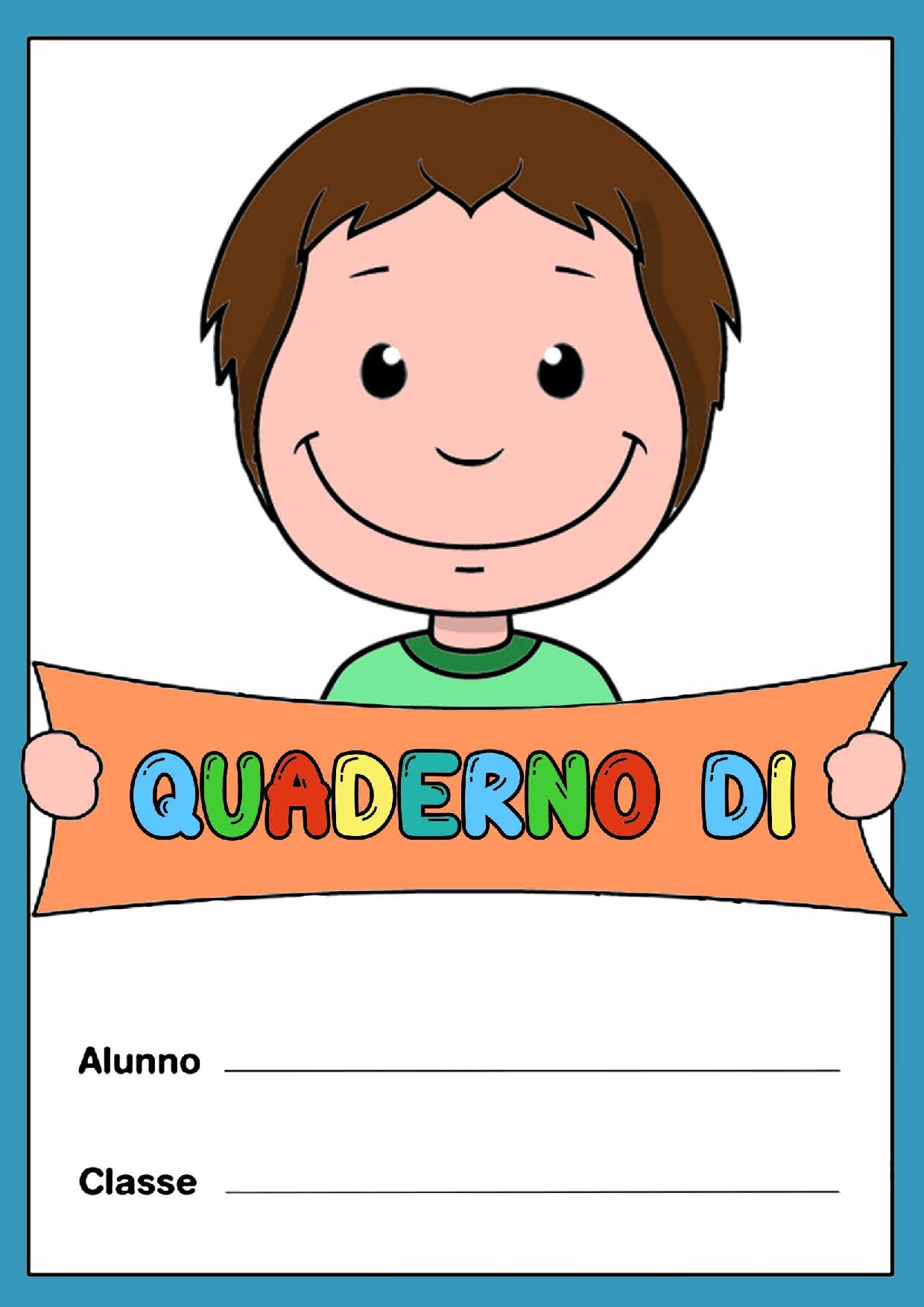 quaderno bimbo col