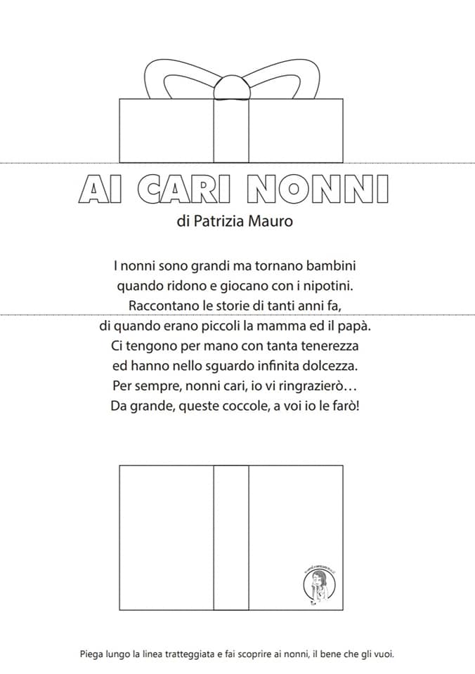 ai cari nonni poesia festa dei nonni di patrizia mauro