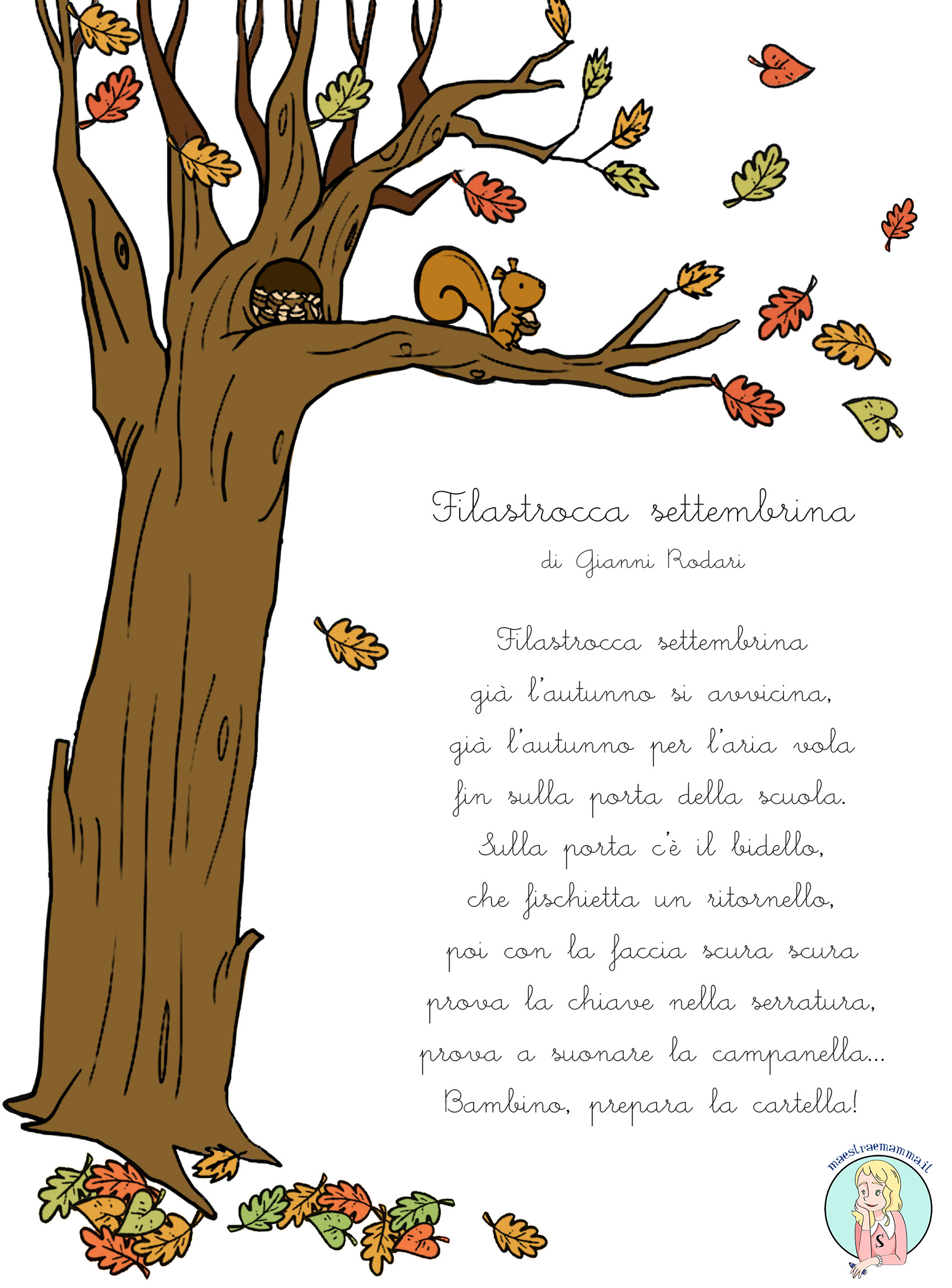 filastrocca settembrina di gianni rodari