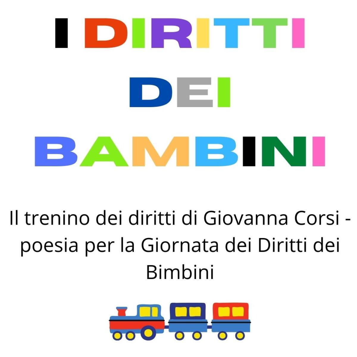 "Il trenino dei diritti"- poesia per la Giornata dei Diritti dei Bimbini - 