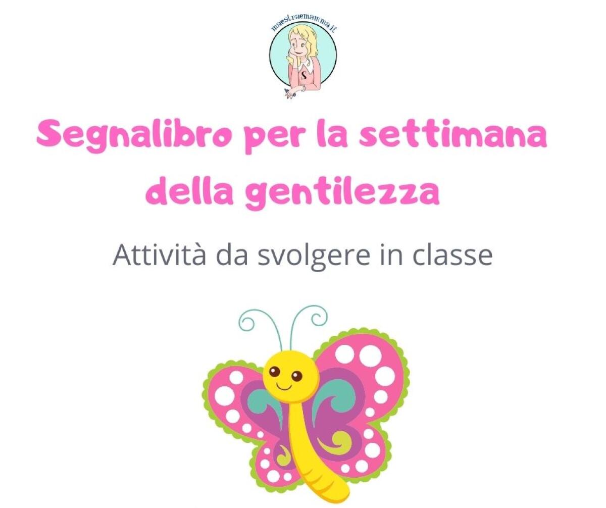 Segnalibro per la settimana della gentilezza - 