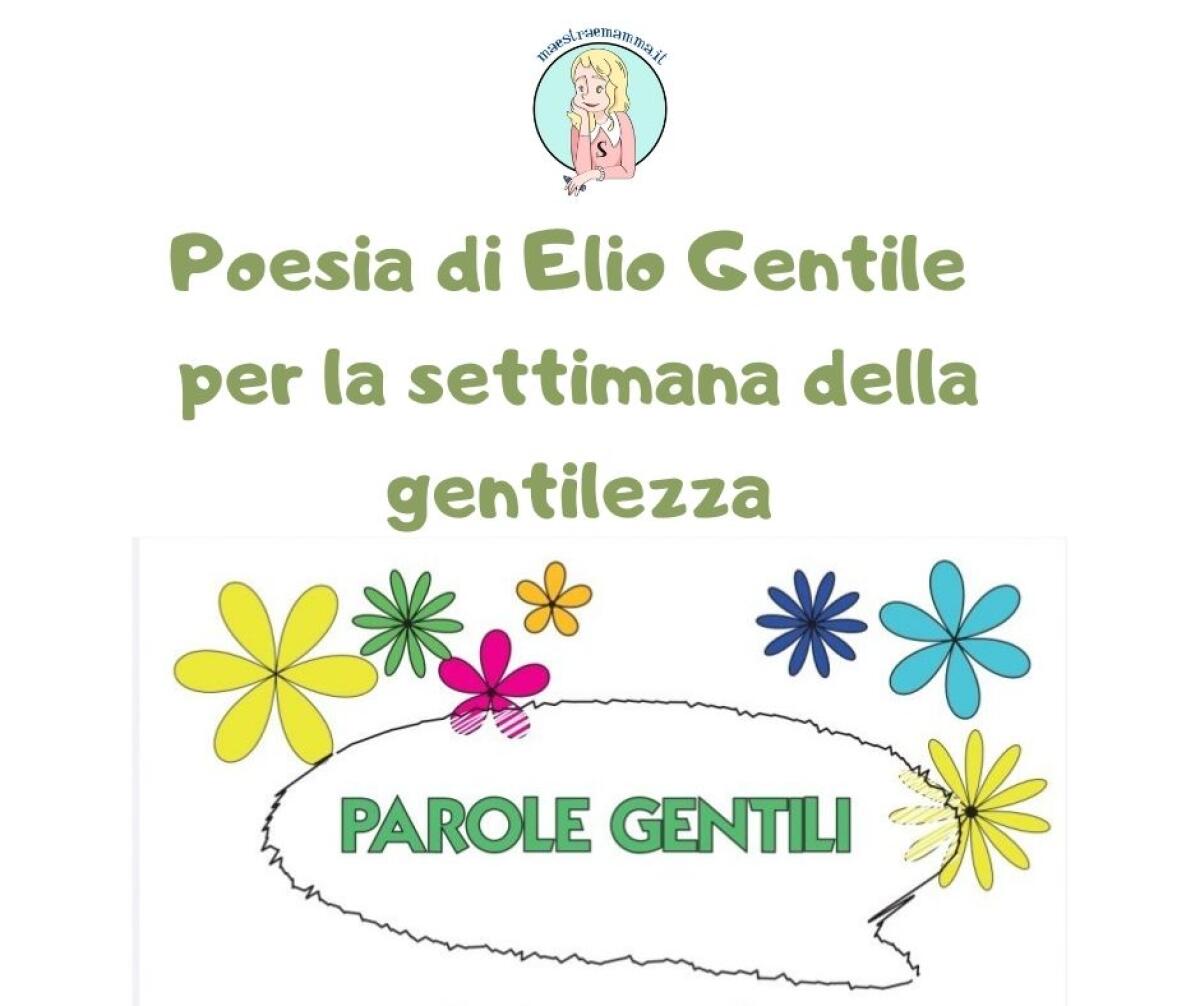Le parole gentili - poesia di Elio Gentile - 